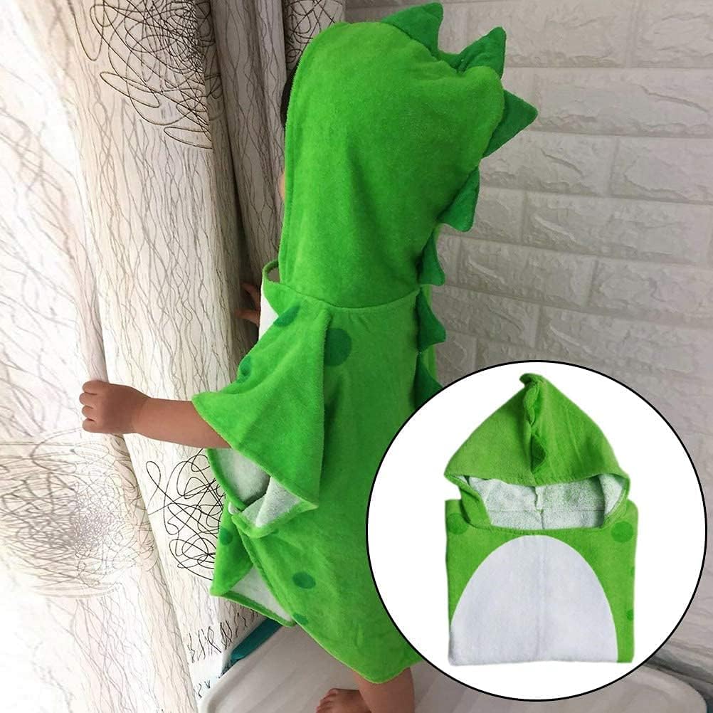 Verve Jelly Albornoz con Capucha para Niños - Toalla de Baño Absorbente de Algodón para Playa y Ropa de Dormir