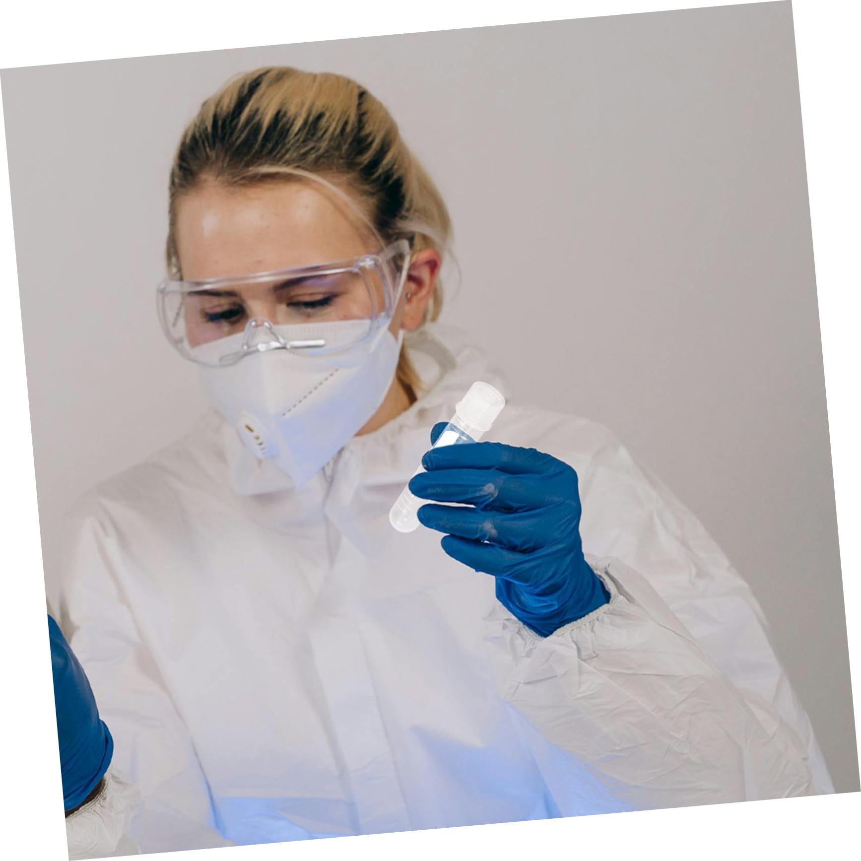 10pezzi Tubo Di Cultura Con Coperchio Provette Da Laboratorio Per Campioni Liquidi Tubo Di Stoccaggio Scrivibile Materiale Confezione Per Esperimenti Scientifici