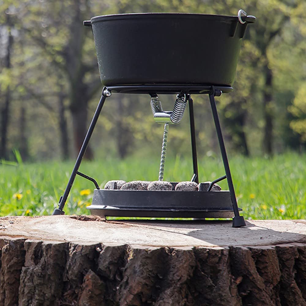 Petromax ft18 Cocotte en Fonte (Dutch Oven) (Fond Plat)