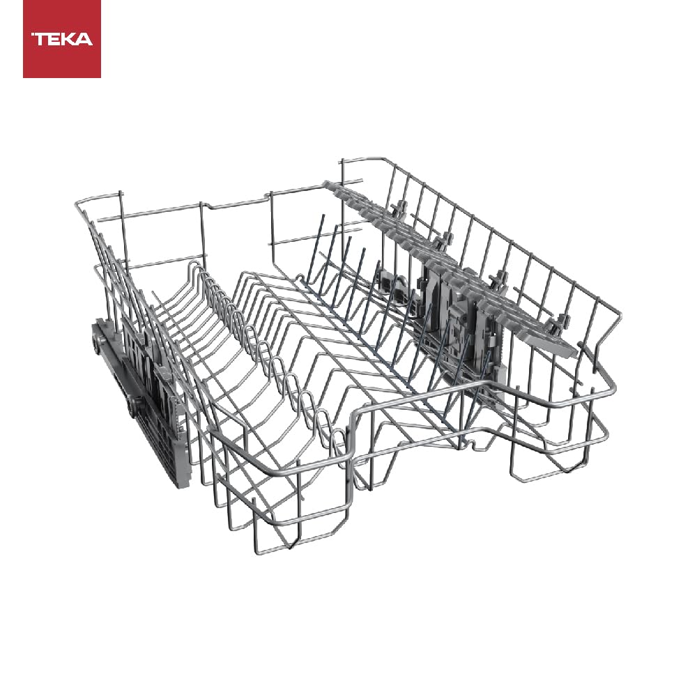 TEKA Einbau-Geschirrspüler, vollintegrierte Spülmaschine, 7 Spülprogramme, LED-Anzeige, Besteckkorb, 10 Maßgedecke – 45 cm