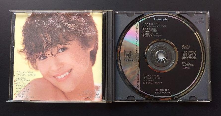 CSR刻印盤：：盤質良好品松田聖子cd パイナップル：盤Pineapple