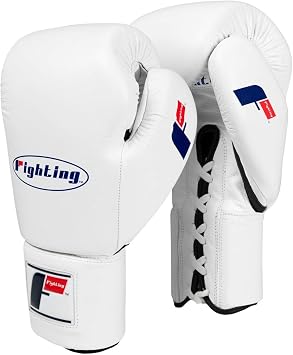 Fury Professional Lace Training Gloves - Lace Up Sparring Gloves for Boxing, Bag, and General Training