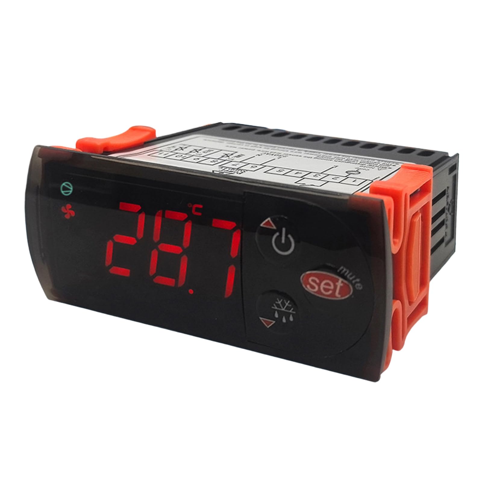 Buxuaaaa Accurate Sensors Thermostat Replacement for BMR Series Freezers and Refrigeration Systems Commercial Freezer Temperature Control