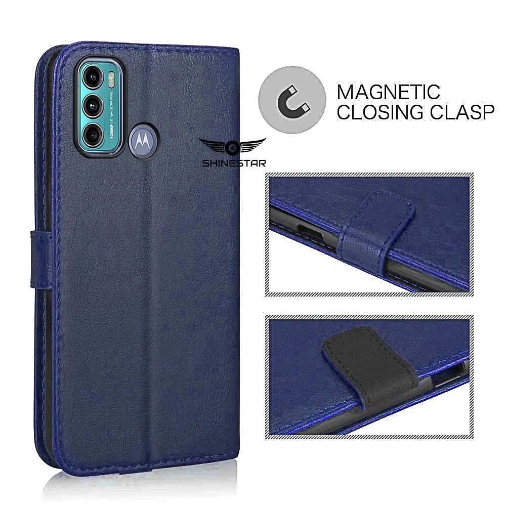 Motorola Moto G60 Case - PU Leather Flip Cover -3