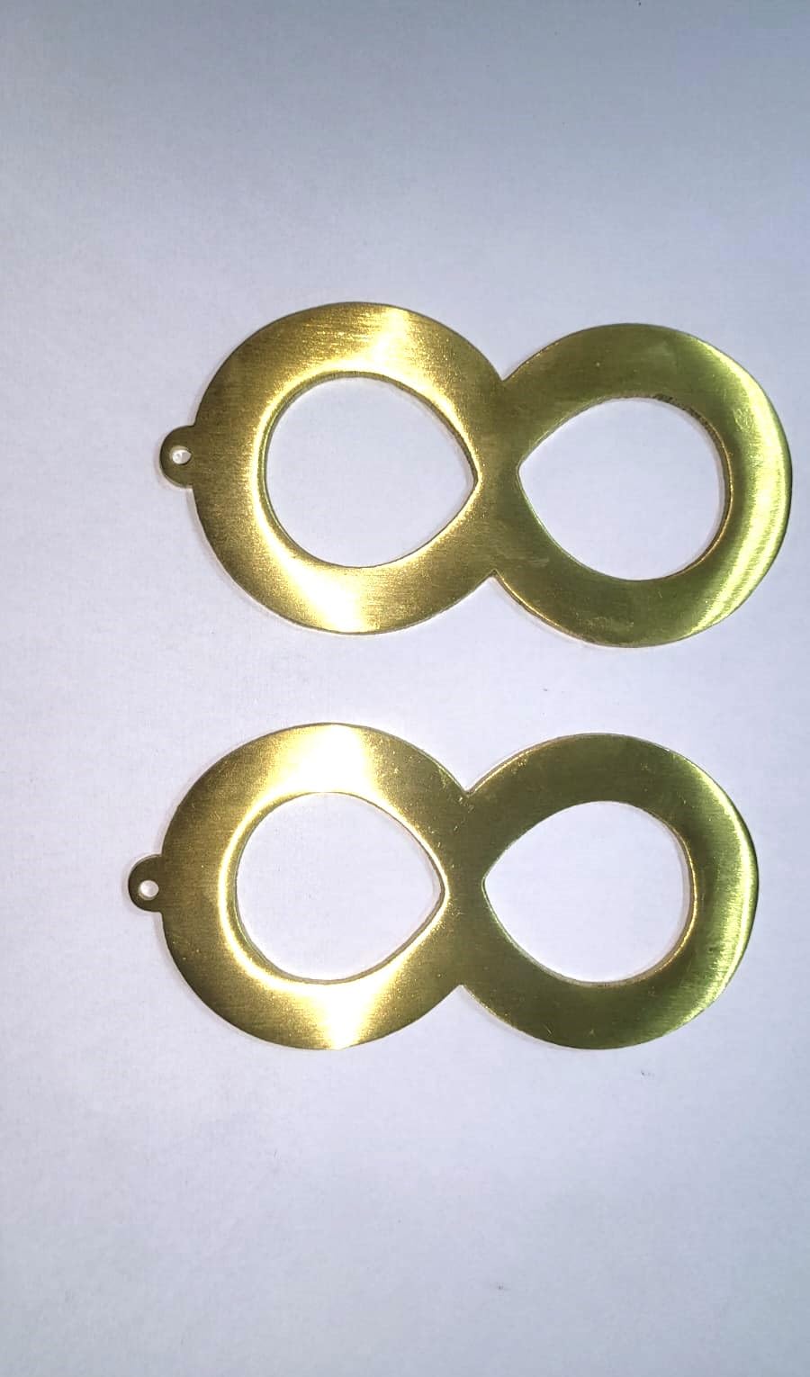 Shubh Sanket Vastu Brass Infinity 5" Inch - Set of 2-picture-25