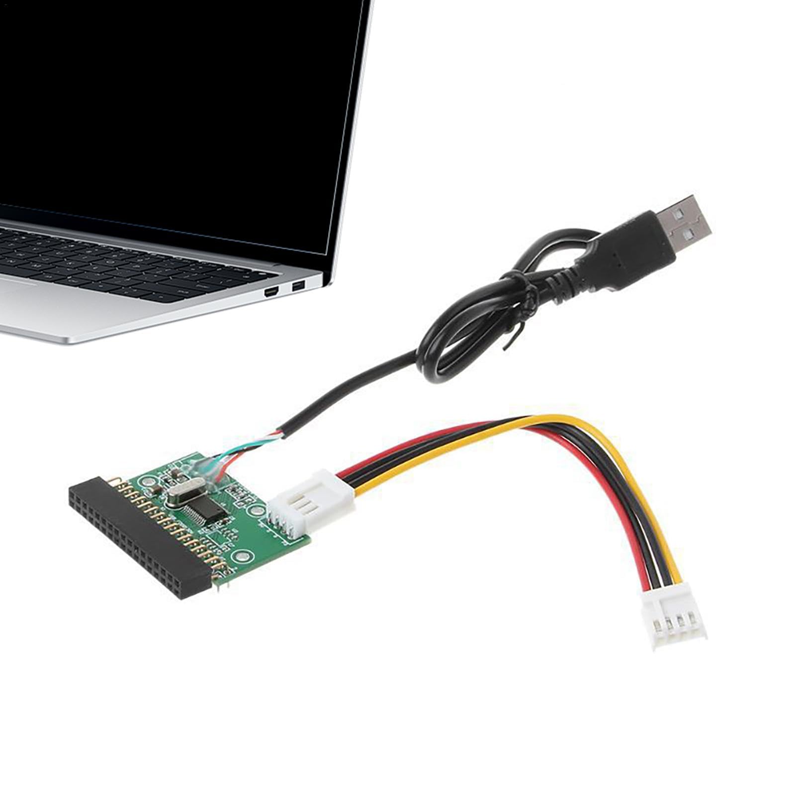 Unidad de Disquete Externa, Lector de Disquete USB | Disquete convertidor USB | Unidad USB portátil, Discos de 1,44 MB, Adaptador USB, Unidad de Disco USB a un Disco para PC, sin