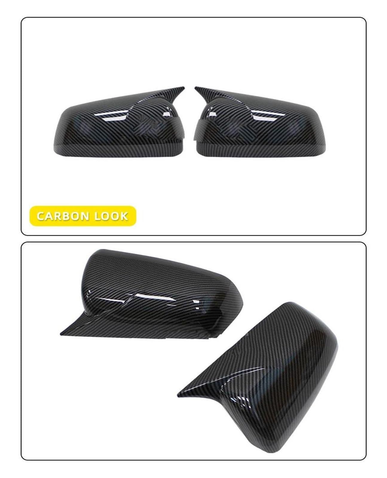 akcesoria do lusterek samochodowych Do Lancera, EVO X 10, EX 2008-2016, osłona lusterka bocznego, naklejka ozdobna, część samochodowa, akcesoria stylistyczne(Carbon Fiber)