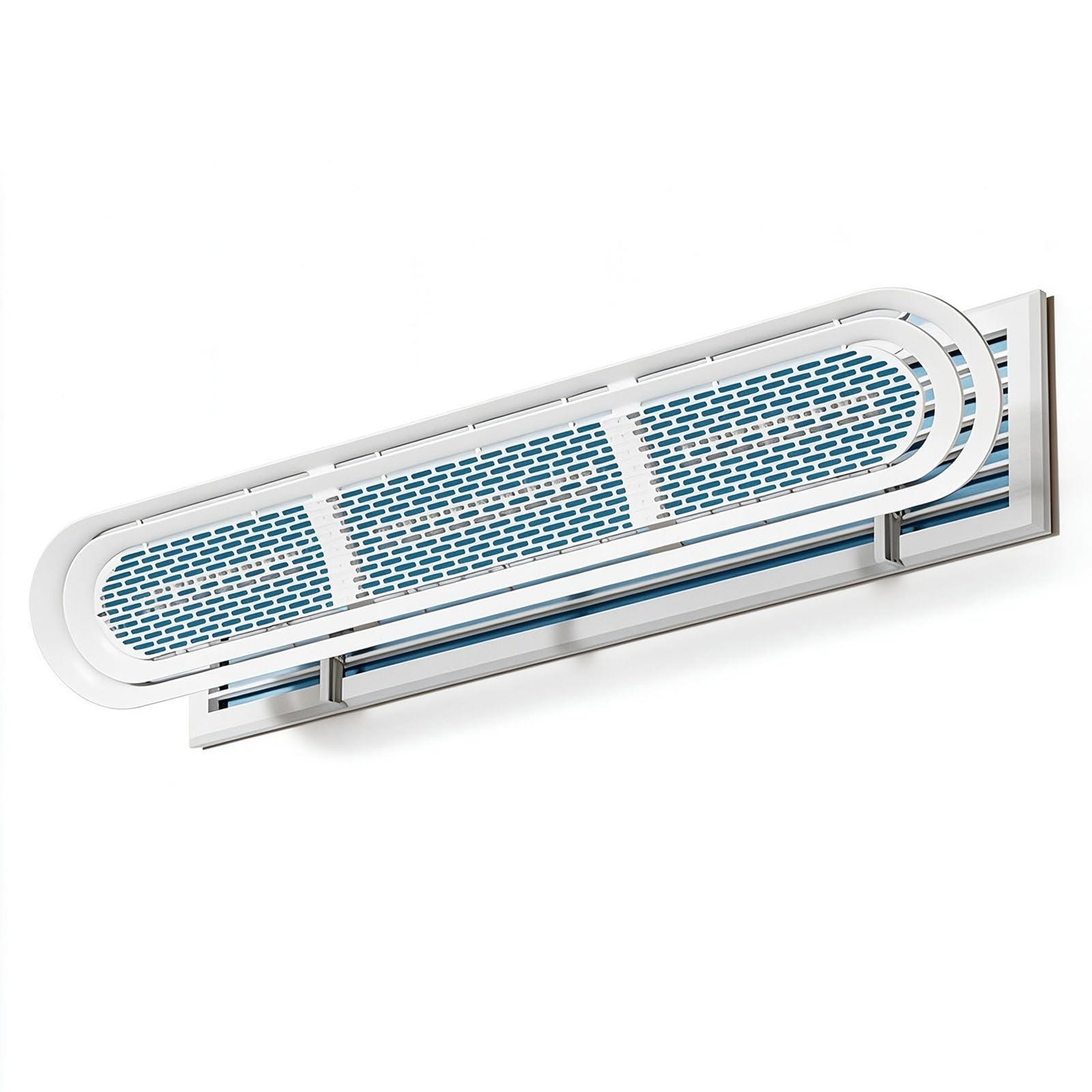 Jsfyjzyz One Color Air Conditioner Deflector, 180° Adjustment, Gentle Airflow, Vent Deflector