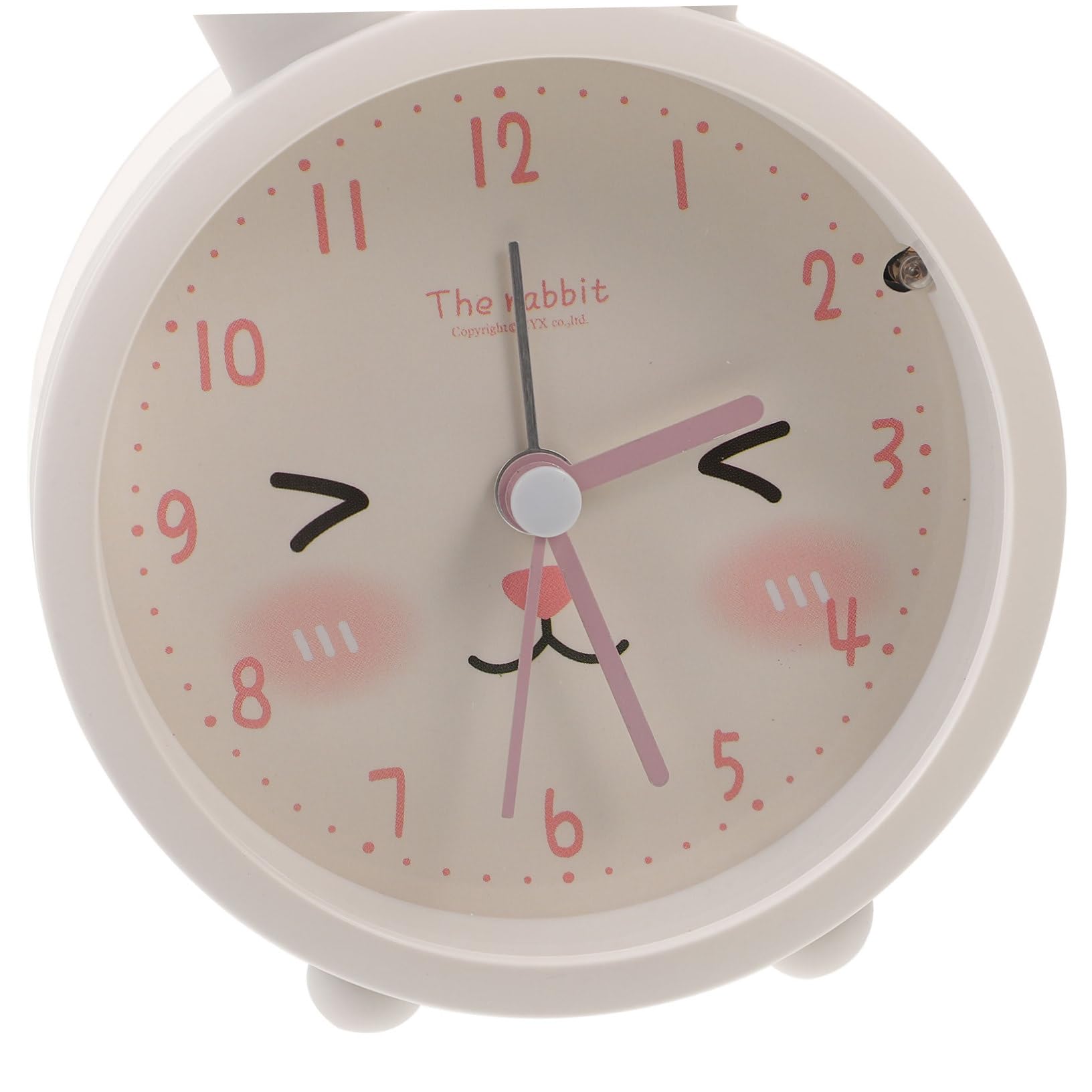 PRETYZOOM 3stücke Kawaii Kinderwecker Mit Nachtlicht Geräuschloser Alarm Clock Für Kinderzimmer Tragbar Und Dekorativ Für Schreibtisch Und Nachtisch Ohne Batterie
