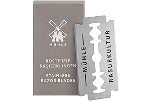 10 MÜHLE Double Edge Safety Razor Blades