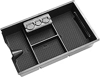 Vista 1 de Jaronx Organizador de consola central Dodge RAM, caja de almacenamiento para Dodge RAM 1500 (2009-2018) y 2500/3500 (2010-2018), bandeja
