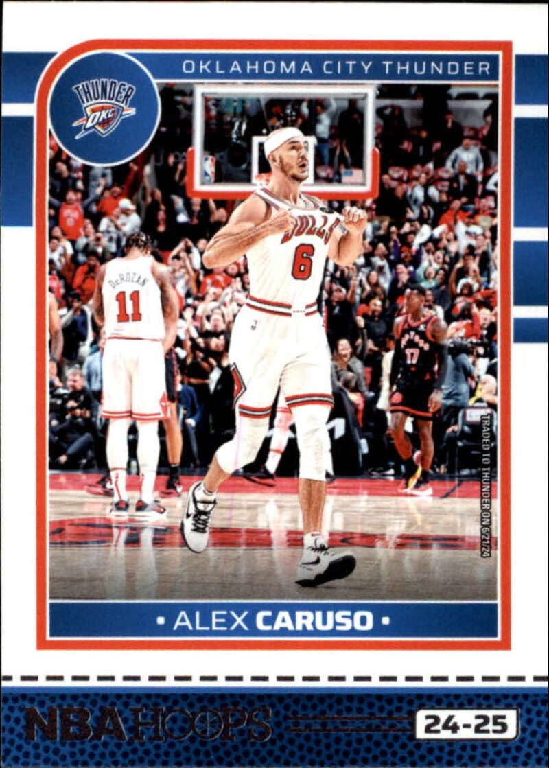 Amazon.com: 2024-25 NBA Hoops #88 Alex Caruso Oklahoma City