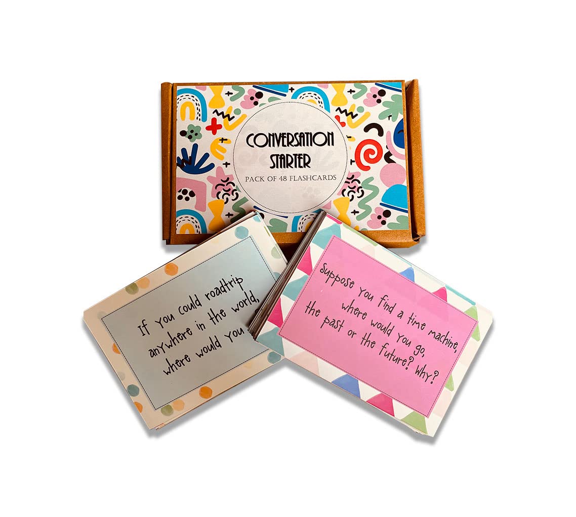 Zooplay India Conversation Starter Flashcards- Pack of 48 (B09RN9752W) Amazon Price History, Amazon Price Tracker