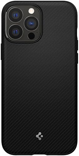 Spigen Core Armor Mag (MagFit) compatible con MagSafe diseñada para iPhone 13 Pro Max (2020), color negro mate