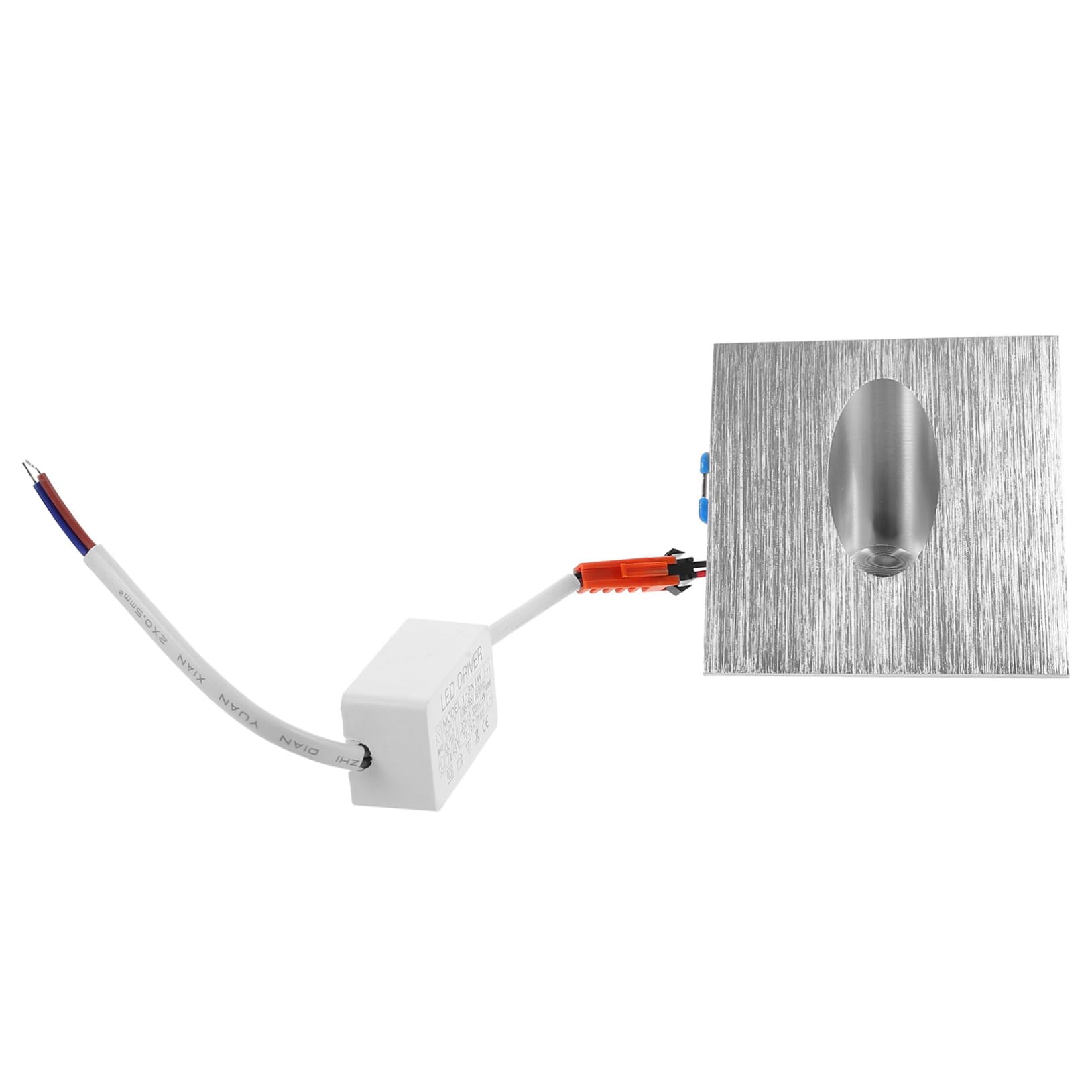 ETHZZLE LED Square Step Stair Recessed Light Cold White Indoor Corner Lamp for Hallway Basement Porch Stair Light Durable Design