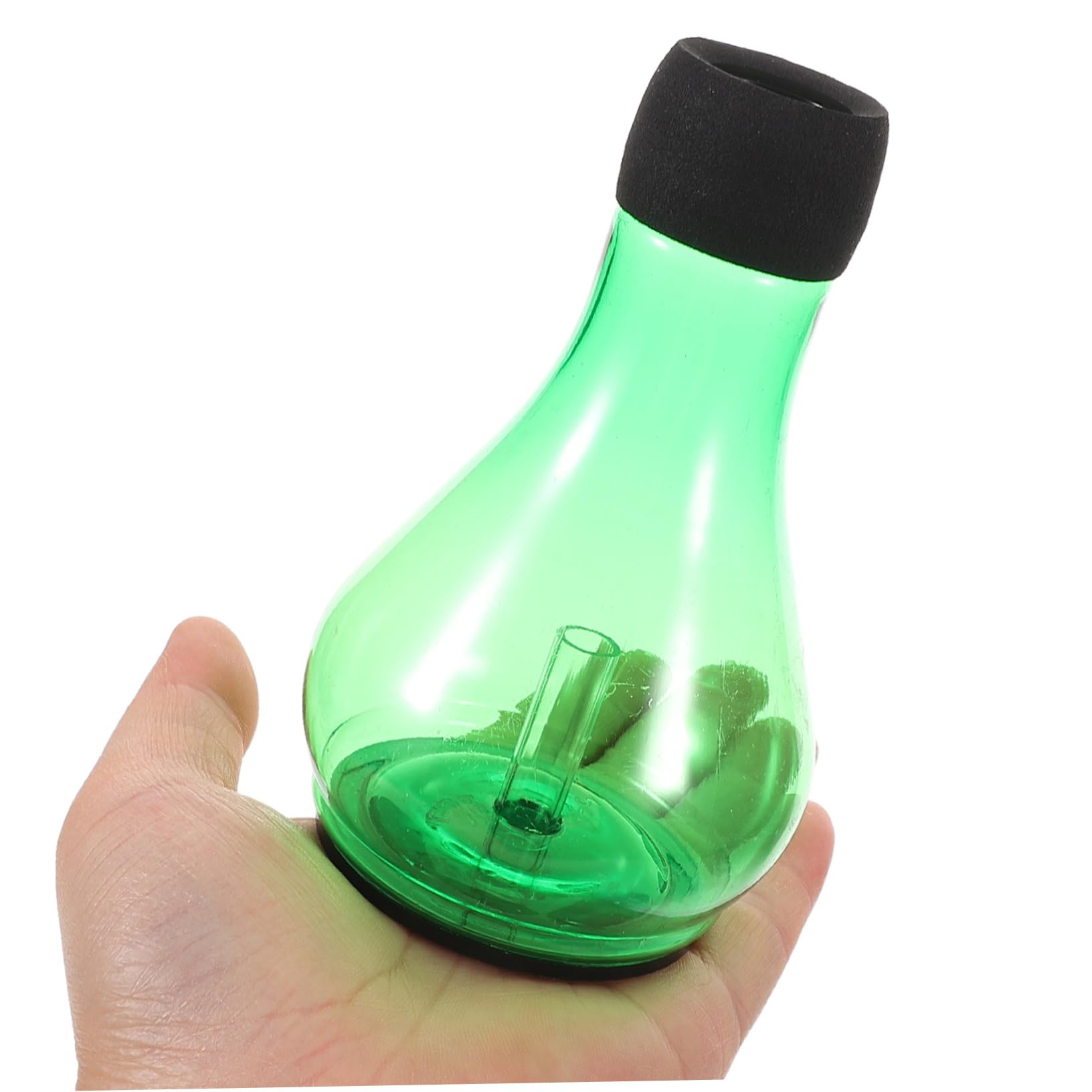 Sordina per Tromba da Pratica in Plastica Verde, Leggera | Riduzione del Suono, Adatta a Principianti e Studenti, Design Unico per Esercizi in Appartamento