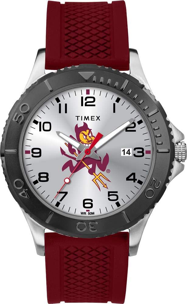 Timex Reloj Analógico para Hombres de Cuarzo con Correa en Silicona TWZUARSMGYZ