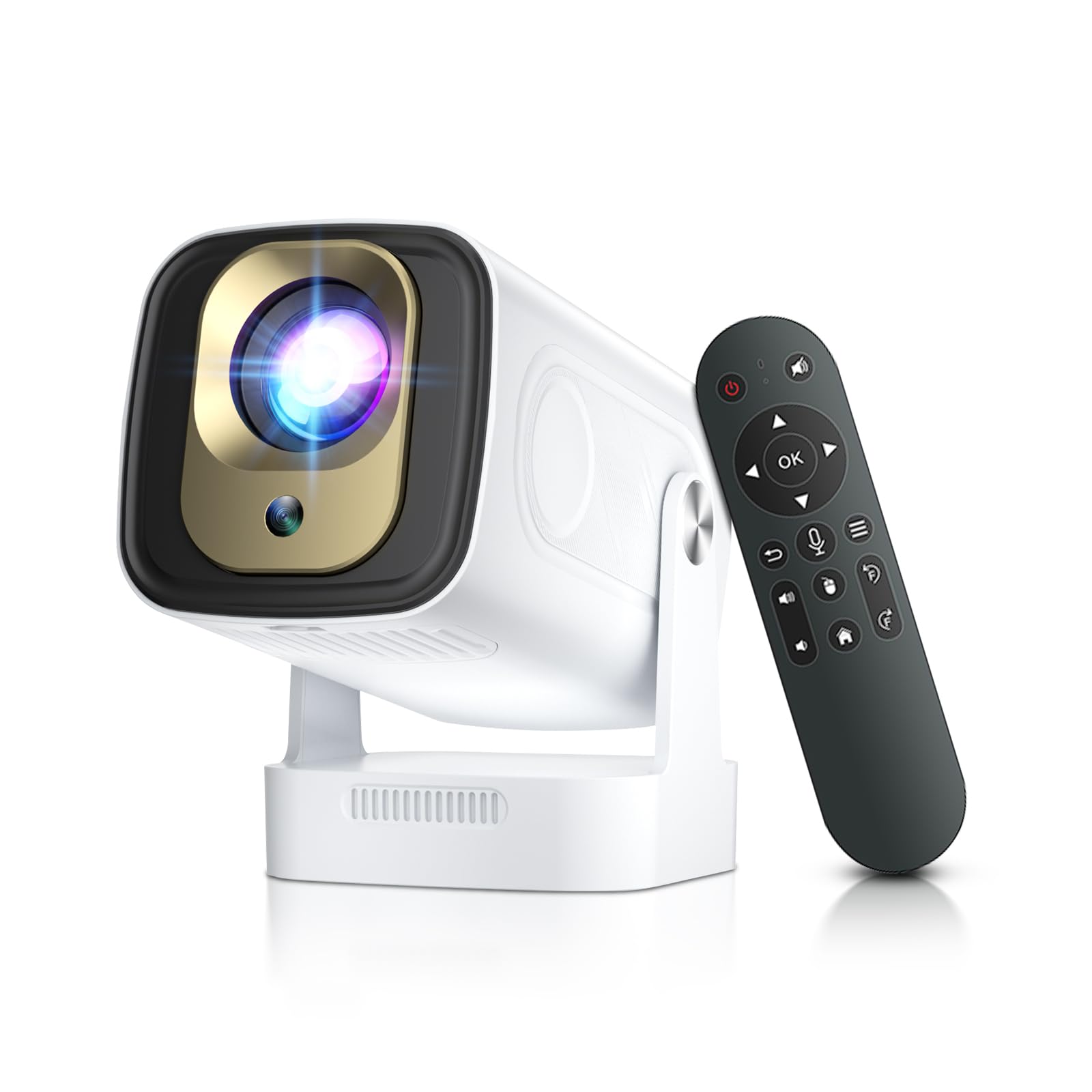 HY260pro 4K Smart Mini Projector with WiFi 6 Bluetooth 5.4