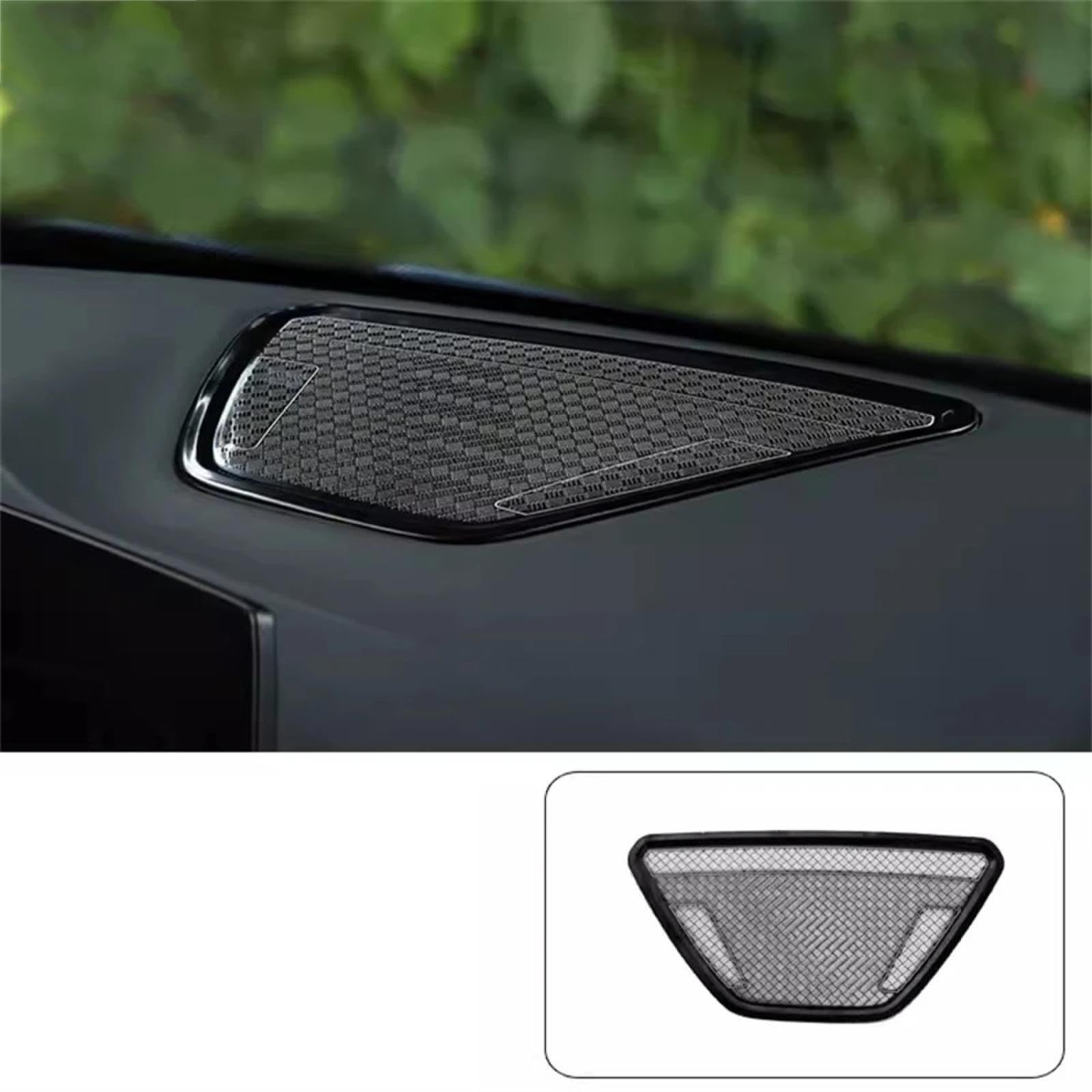 Osłona Głośnika Audio na Samochodowe dla BMW X1 U11 2023-2024, Rama głośnika drzwiowego Deska rozdzielcza Osłona ramki głośnika audio Akcesoria wykończeniowe