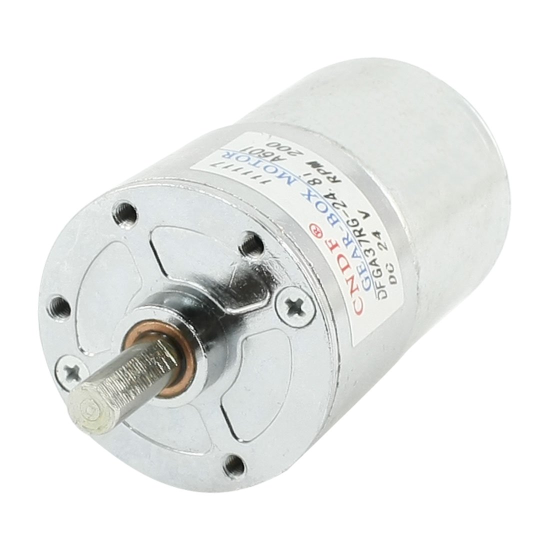 Amazon.co.jp: Aexit DFGB37-24.8iシリンダー形状DC24Vスピード200RPM