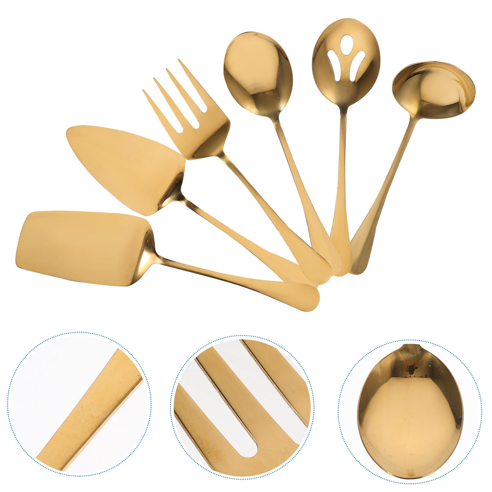 Kit de Couverts en Acier Inoxydable de Service 1 Set pour Table