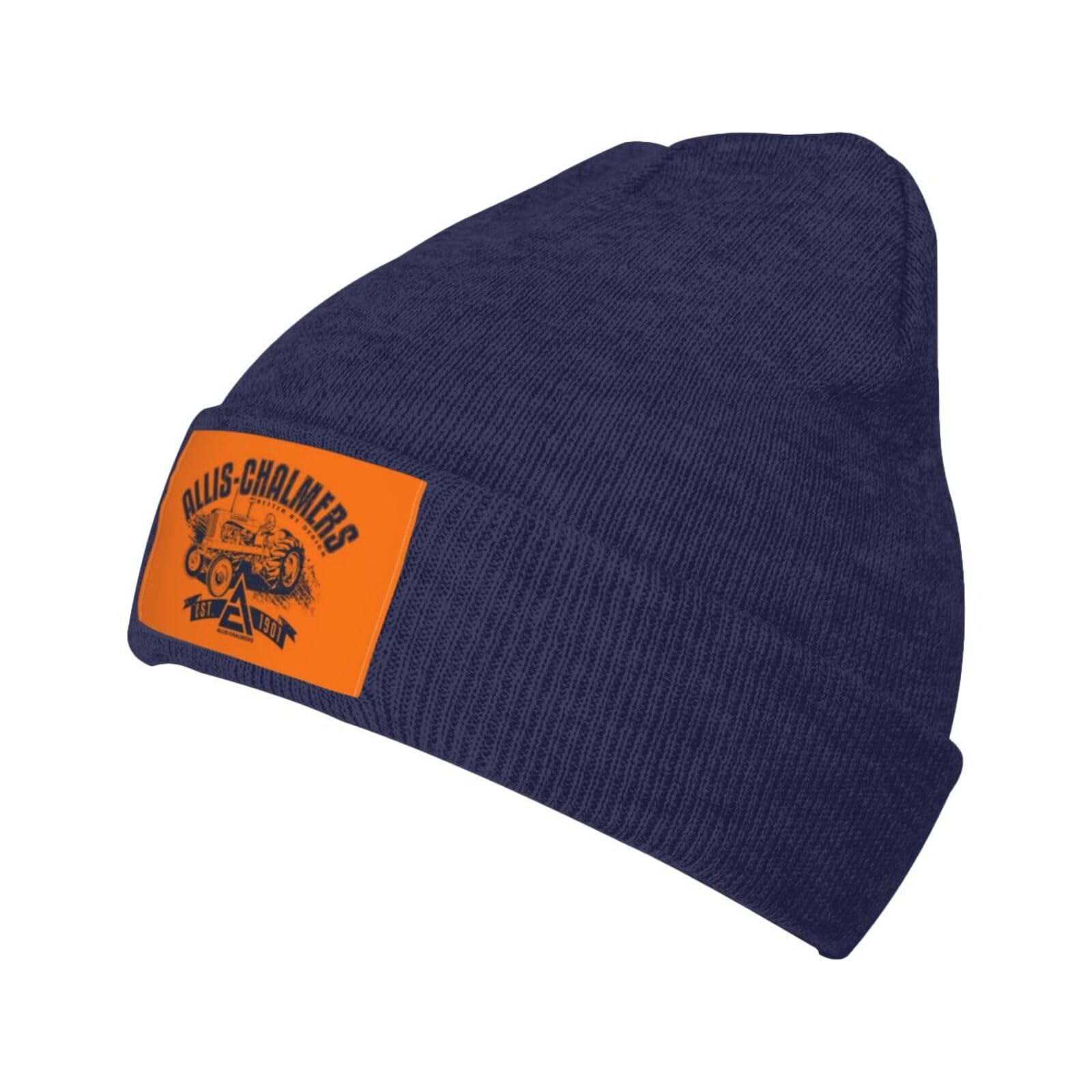 VoglawearAllis Chalmers Stretch Knit Hat for Men Women Winter Warm Cap