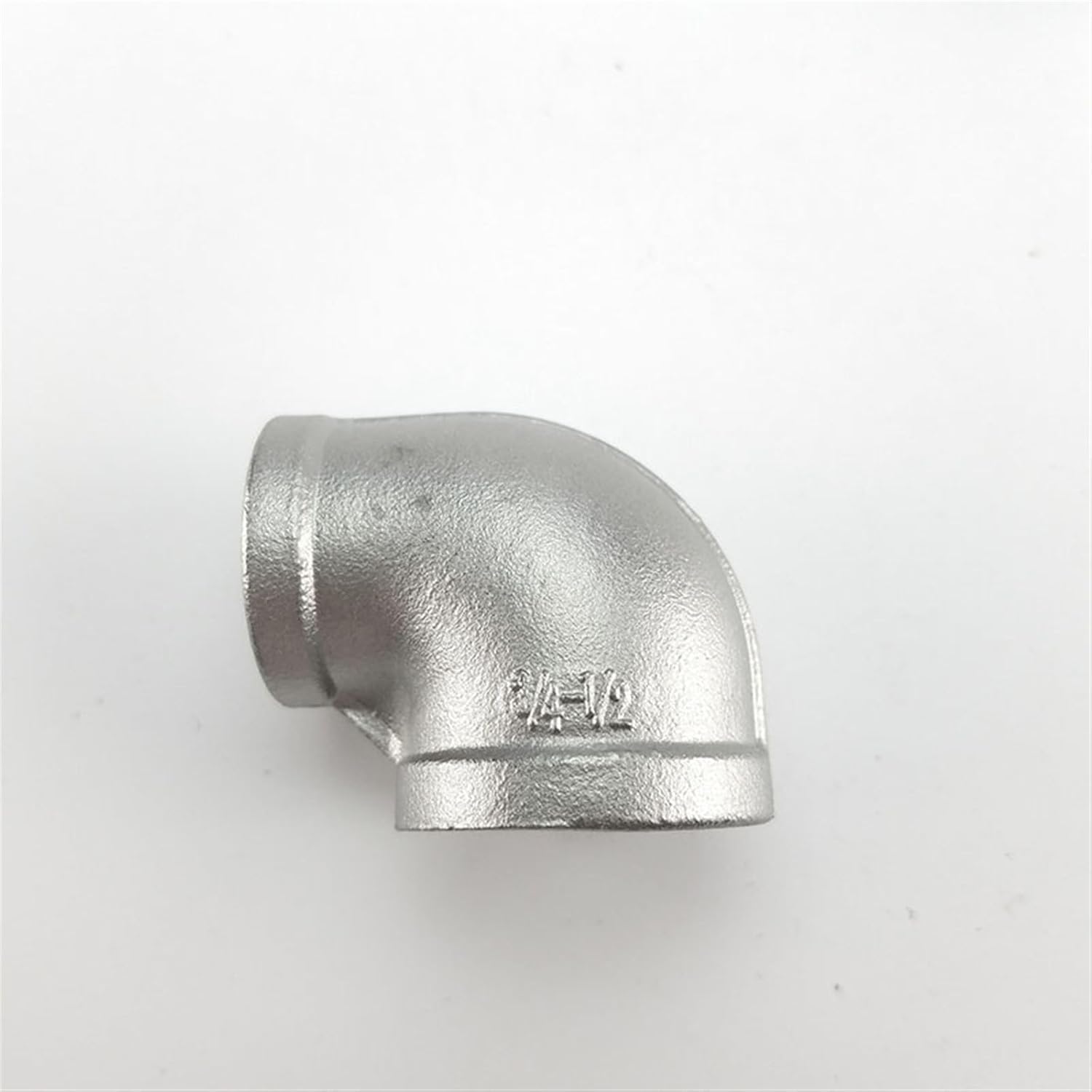 Stainless Steel Elbow 1/4" 3/8" 1/2" 3/4" 1" 1-1/4" Elbow 90 Degree Angled F/F Stainless Steel SS304 Female* Female Threaded Reducer Pipe Fittings(DN50 to DN15)