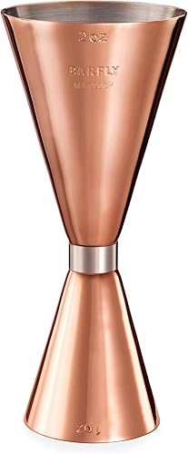 Miniatura 146 de Barfly - Vaso mezclador, 24 onzas. 23.7 onzas fluidas., Dorado Cobre Antiguo