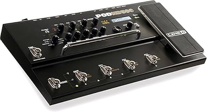 超人気高品質 ☆良品☆ (別売りの純正アダプター付き) LINE6 Amp POD