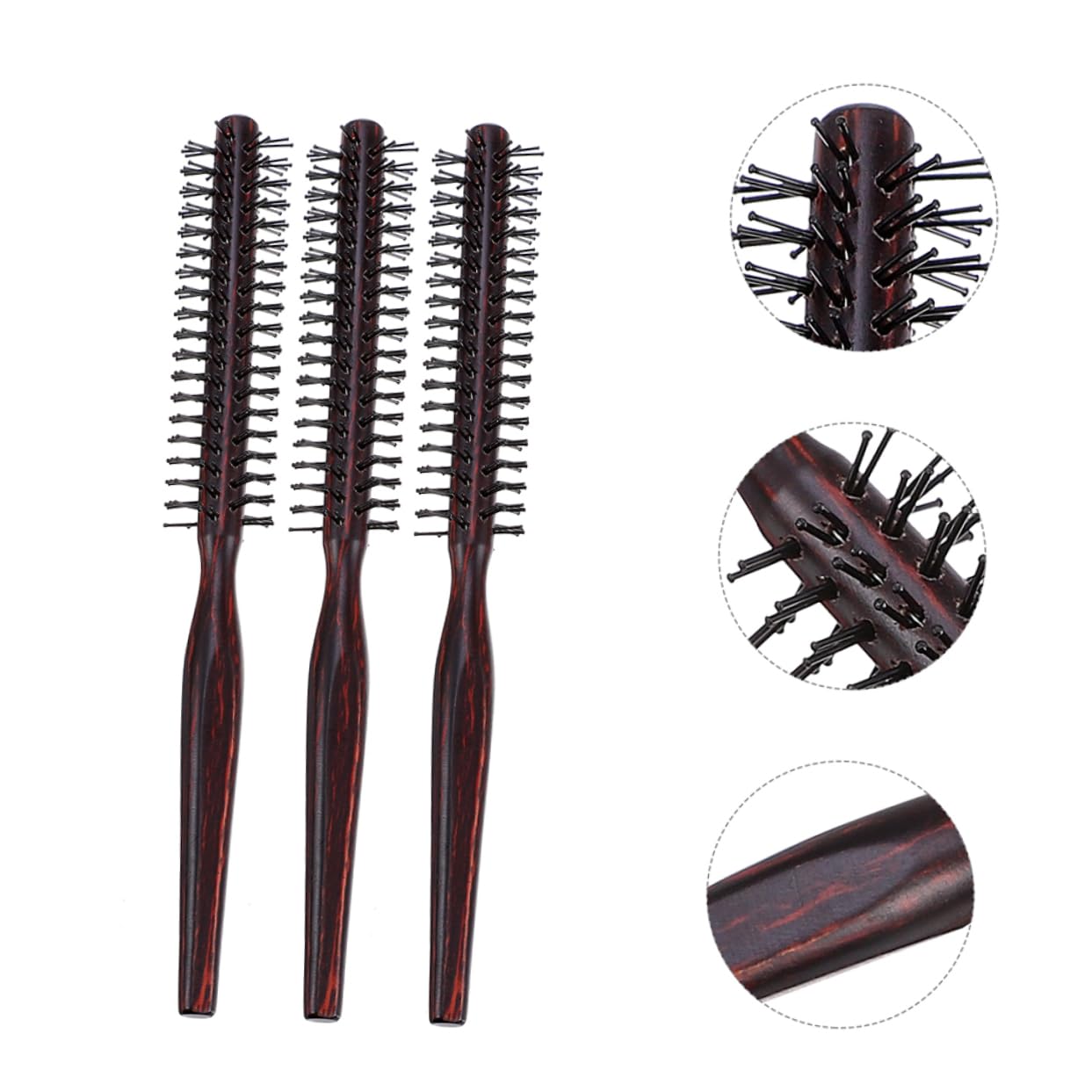 Housoutil 5 Sets Rollkamm Für Haar-accessoires Kopfhautmassage Friseurwerkzeug Weiche Borsten Für Styling Und Haarpflege 2 Stück * 5