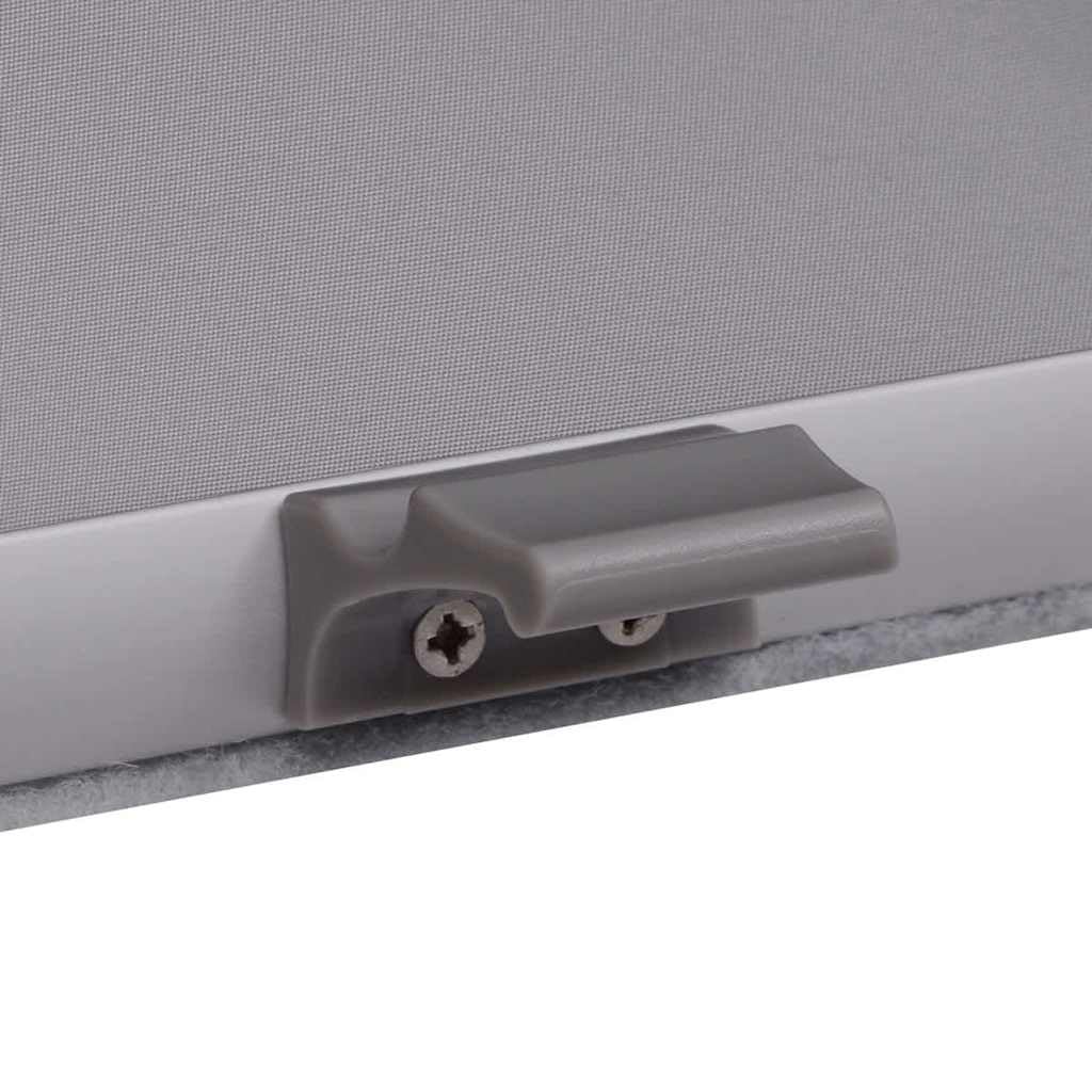 Verdunkelungsrollo Grau für Dachfenster P08/408 GGL GGU, Polyester mit Aluminiumbeschichtung, 773 x 1160 mm, schmutzabweisend, hitzereflektierend, mit Montagezubehör