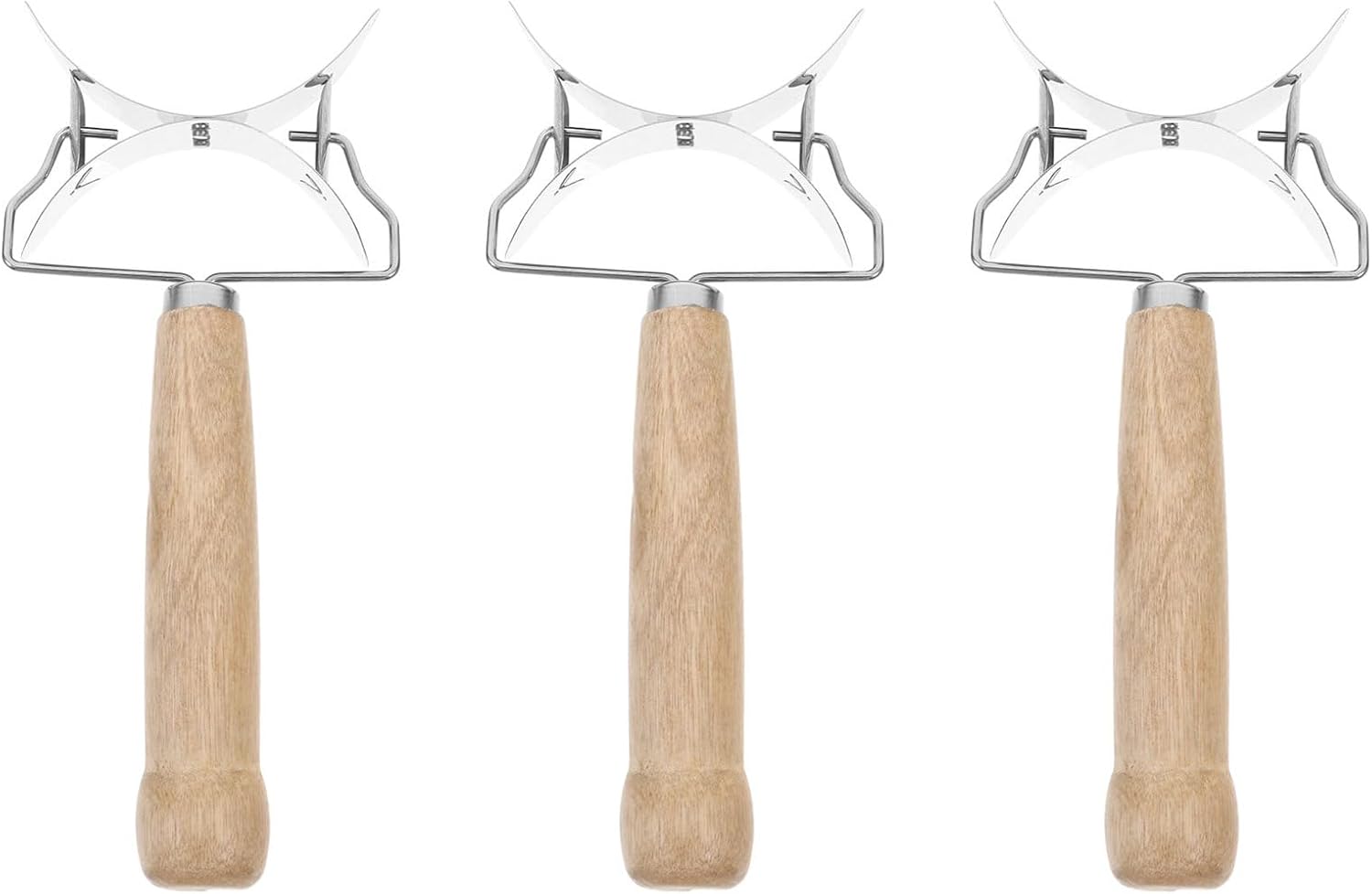 3pcs Dumpling Wrapper Skin Dough Cutter Non-stick Chinese Dumpling Press Easy to Use for Making Pies Ravioli Fried