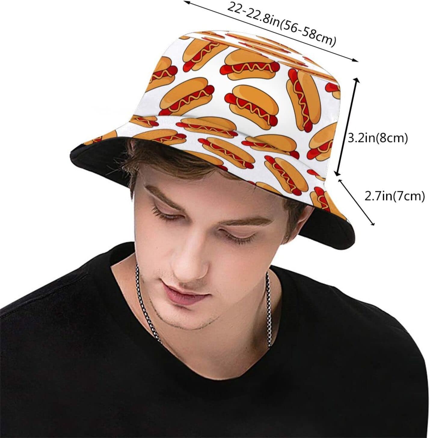 Bucket Hat Sun Beach Packable Fisherman Cap for Women Men Summer Outdoor Hiking - Image 3