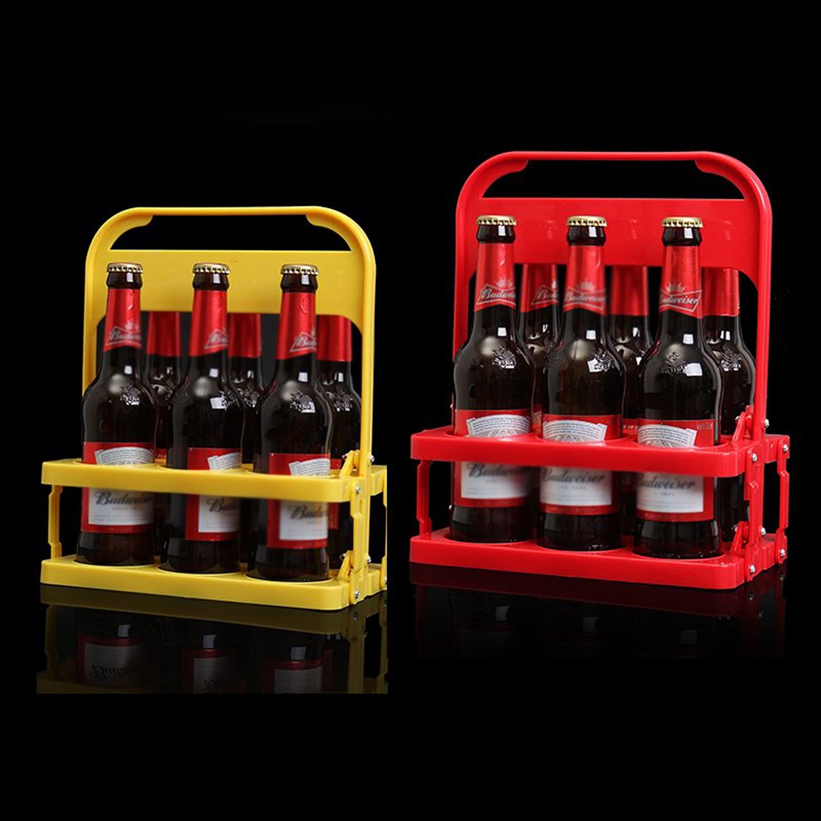 Portabottiglie per vino Cremagliera Del Vino, 6 Bottiglie Da Banco Da Appoggio Da Banco Da Tavolo Da Tavolo Da Tavolo Da Bevanda Da Tavolo Birra Pieghevole Birra Bevanda Bevanda Cestino Del Vino Per F