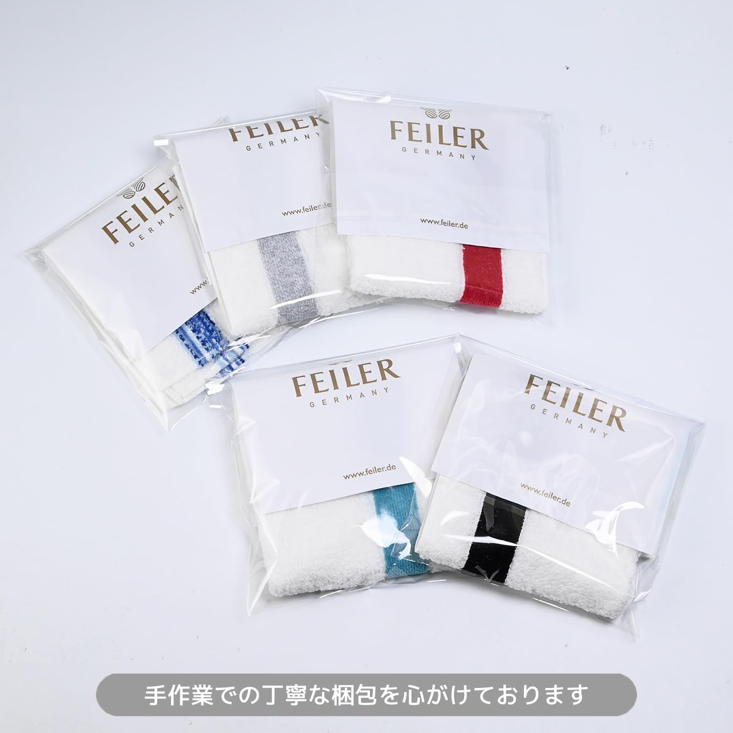 Amazon.co.jp: フェイラー ハンカチ ハンドタオル タオルハンカチ 30cm