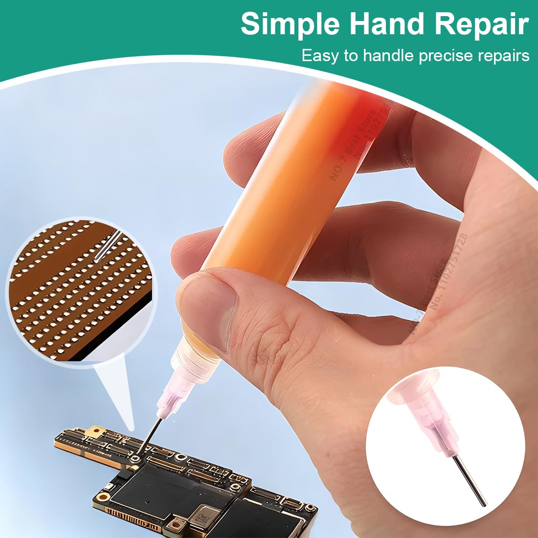 1.5M Stoppino per saldatura, con flusso elettronico No-Clean (10ml), Accessori per saldatura