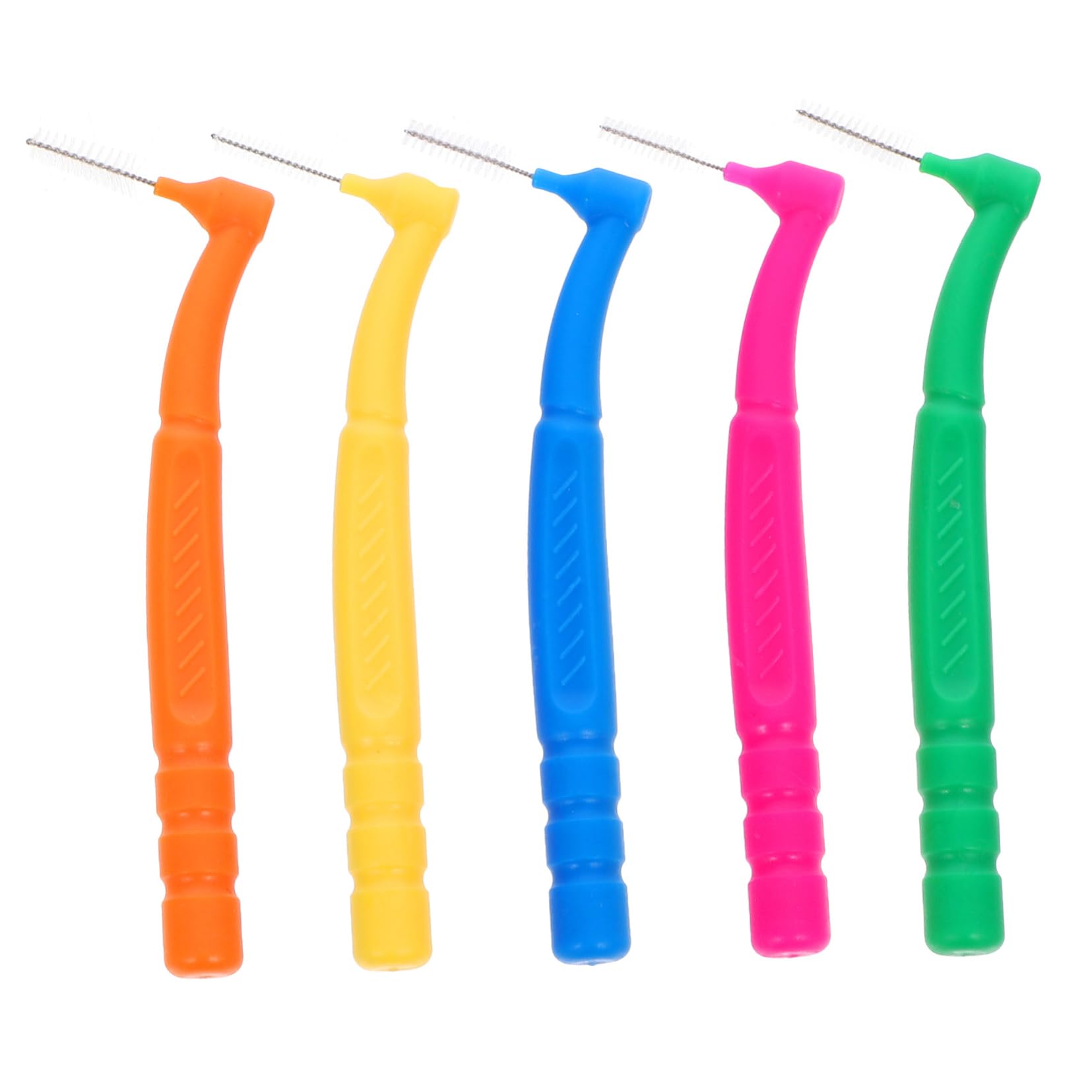 Healvian 250pezzi Spazzolini Interdentali Shape Per Pulizia Denti Di Colori Accessorio Multi-funzione Per Igiene Orale e Pulizia Di Piccole Fessure