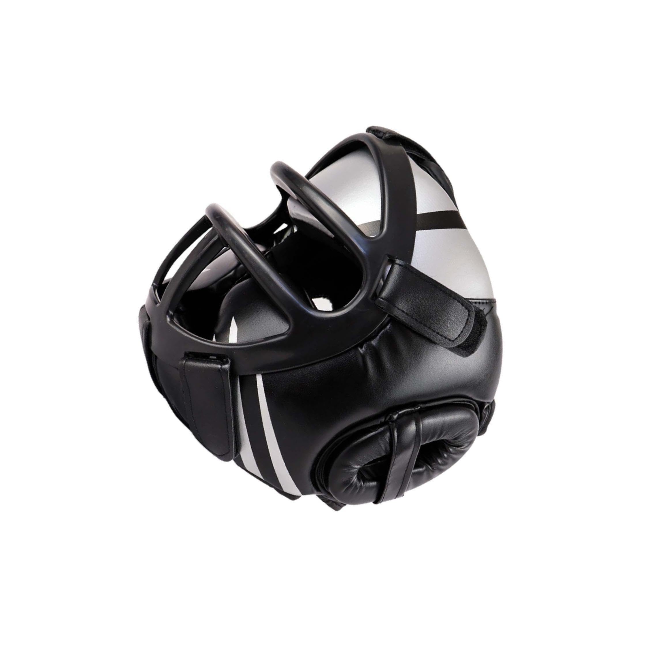 Casco da boxe Casco da boxe Bambini Adulti Uomini Donne Ragazzi Ragazze Taekwondo Regolabile Imbottito MMA Copertura completa Per sport Protezione per il viso traspirante per arti marziali