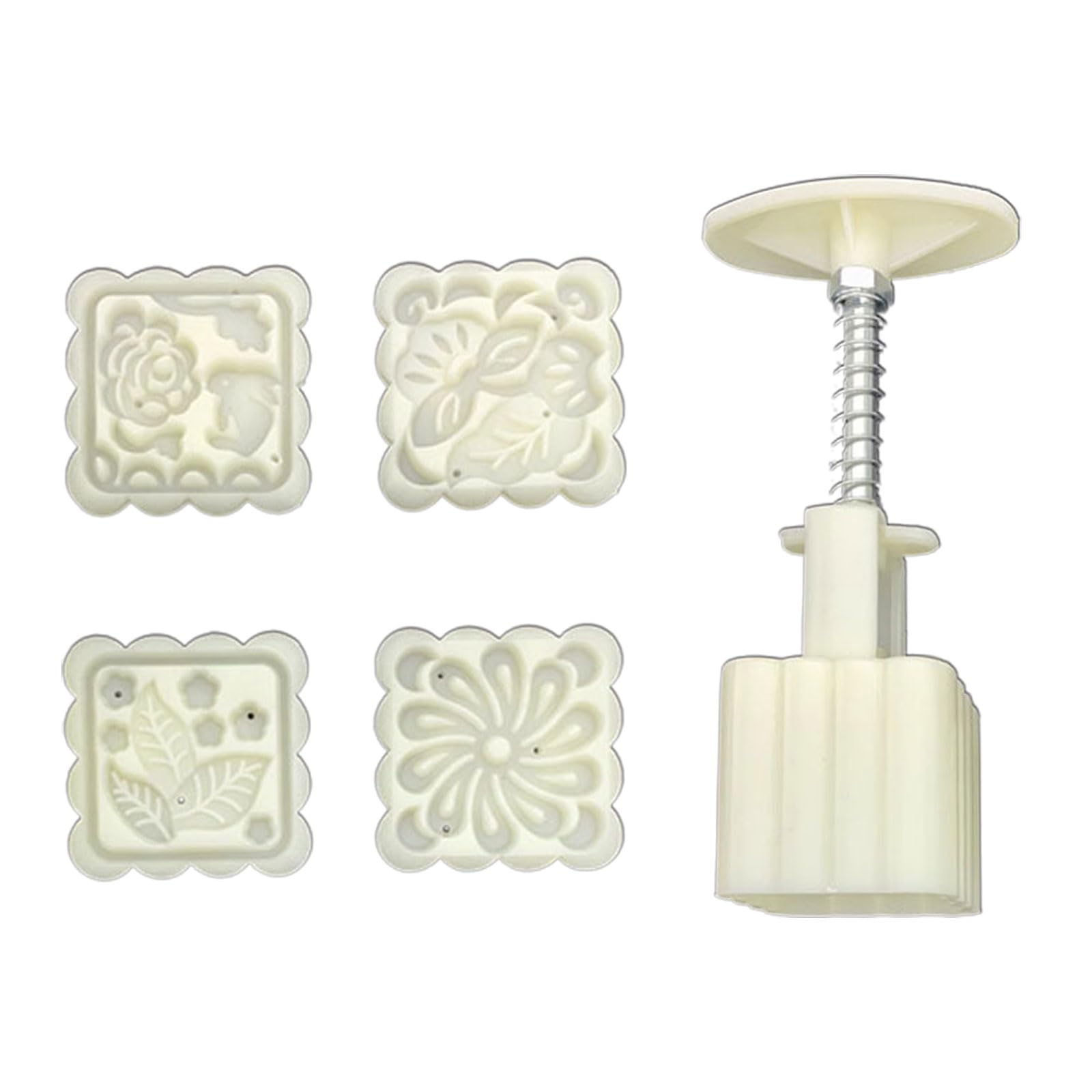 Buxuaaaa 3D Mold Mung Bean Cake Molds Baking Accessories for Kitchen Baking Maker