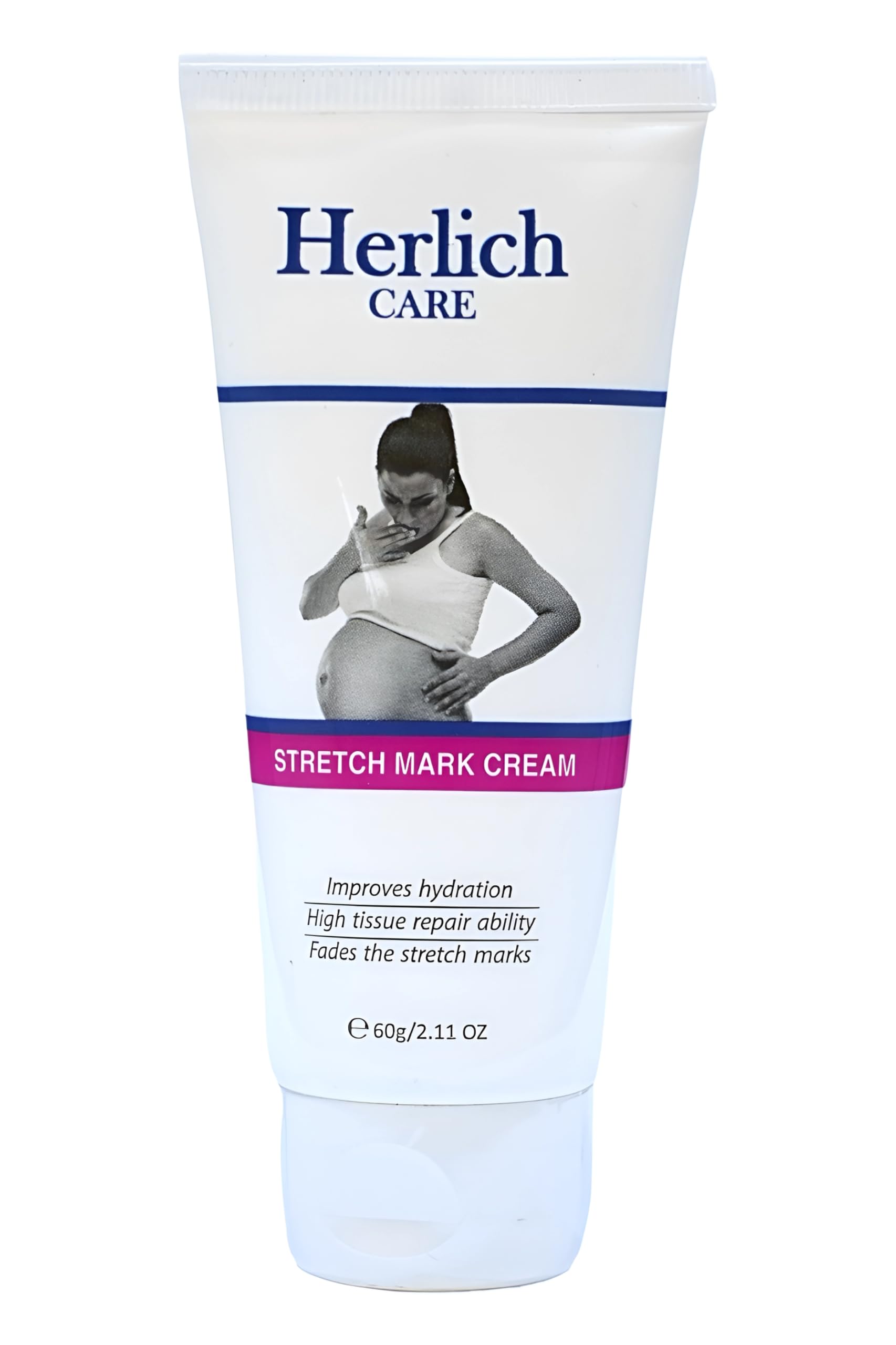 Herlich Pregnancy Stretch Mark Removal Cream (Pack of 2) | Pregnancy Safe | Soothes Itchiness & Redness | Shea Butter, Coffee and Jojoba Ester | 60gm