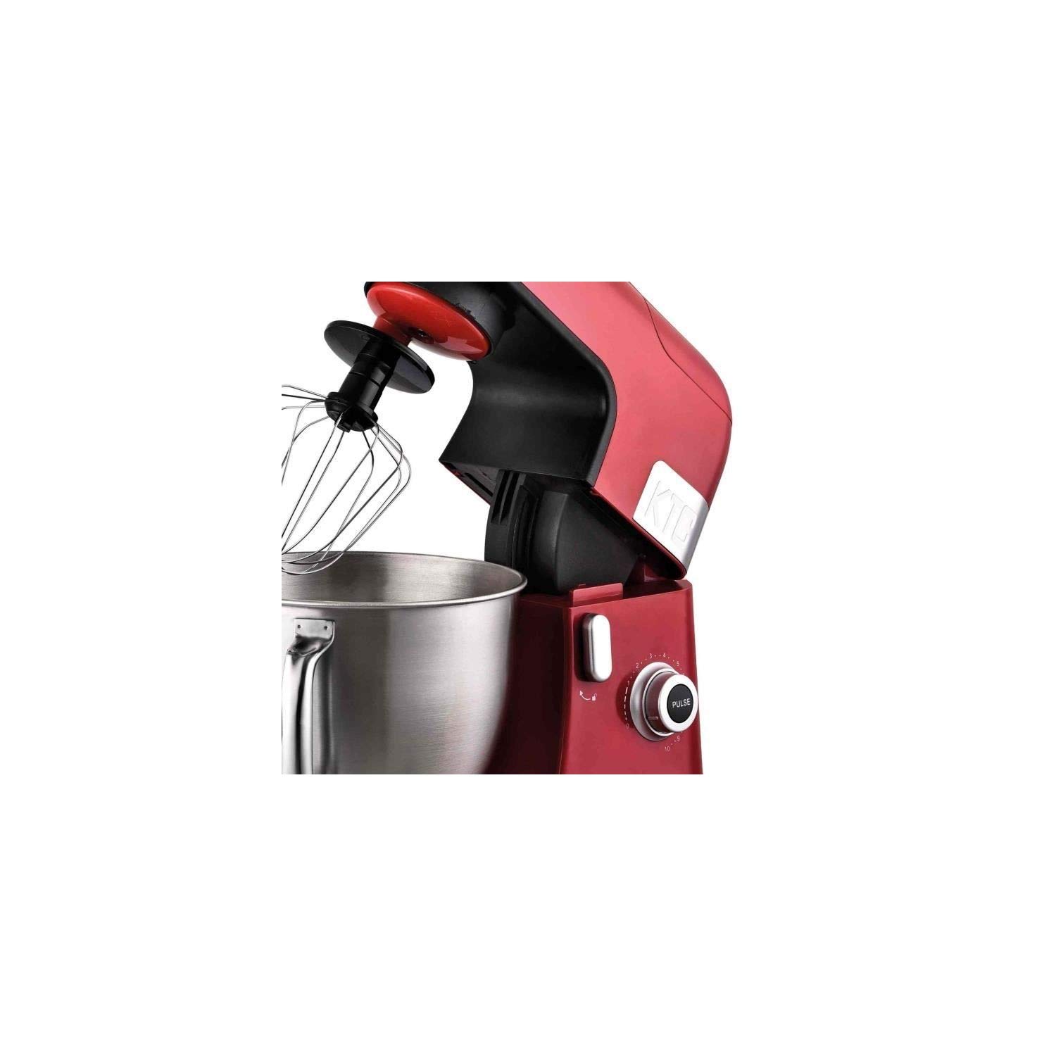 Robot Pâtissier KitchenCook Expert XL, 1300W, 6.5L, Noir, Avec Blender, Neuf