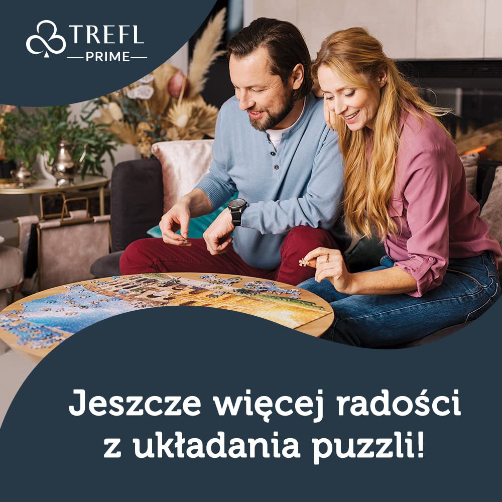 Trefl Prime - Puzzle UFT Velvet Soft Touch: Impetuous World Life - 500 Elementów, Aksamitna Powłoka, Niepowtarzalna Grafika, Plakat w Zestawie, Najgrubsza Tektura, dla Dorosłych i Dzieci od 10 Lat