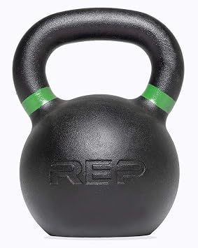 REP Fitness Kettlebell Set and Singles, 4kg to 24kg, 9lb to 53lb Weight Range, Cast Iron, Strength Exercise Training, Home Gym, Power Workout Equipment, Free Weights, Dumbbell Alternative