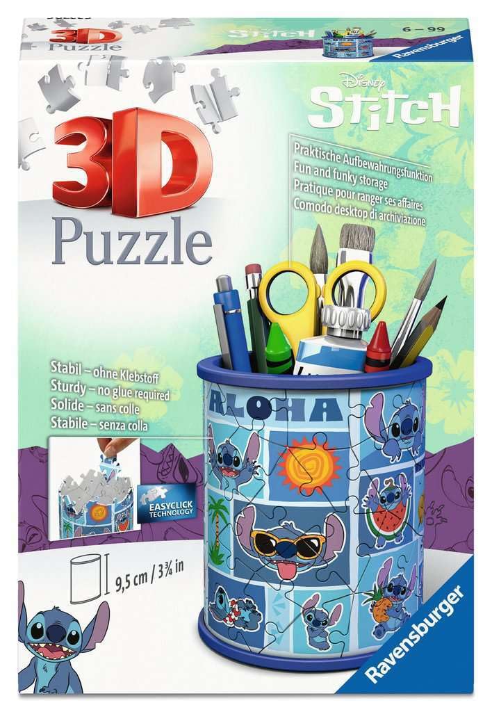 Ravensburger Puzzle 3D Przybornik Disney Stitch