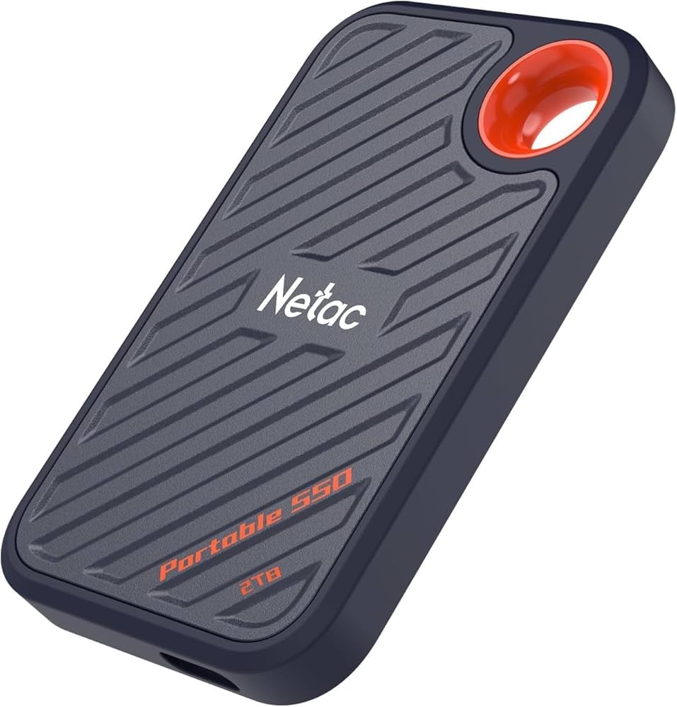 New ポータブルSSD 2TB Amazon.com: Netac 2TB 極致便攜式NVMe SSD 高達2000MB/s 讀取