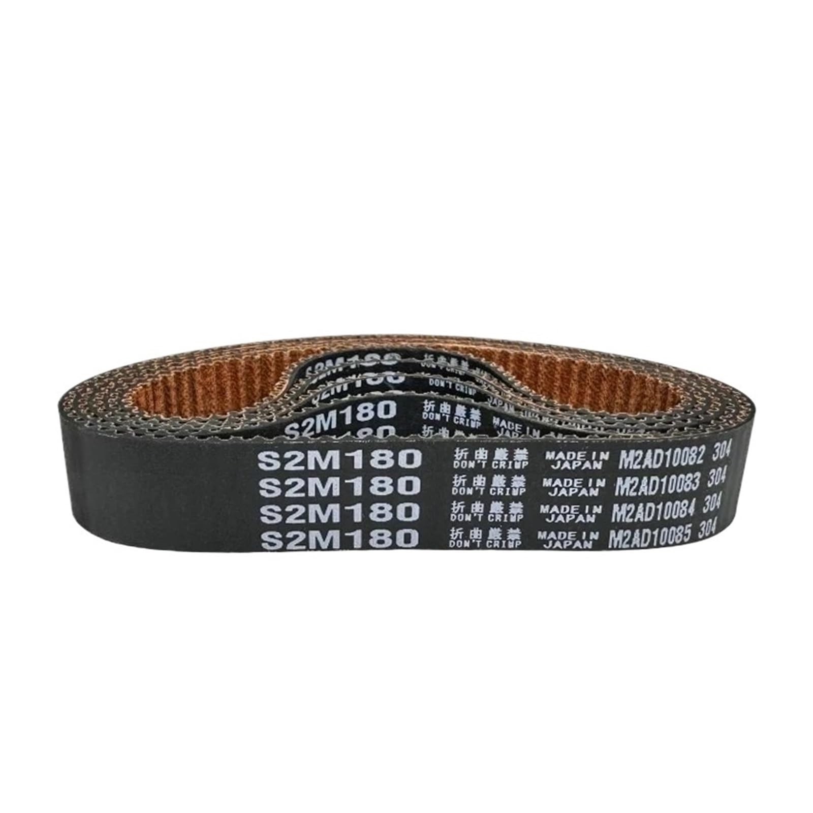 S2M66 S2M72 S2M74 S2M76 S2M78 SUPER TORQUE Timing Belt G Motor Tools Sander Treadmill Pulley Circular Teeth Rubber Toothed Belt(S2M66,10pcs,10mm)
