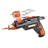 Worx 4V Electric Screwdriver, Rechargeable Cordless Power Screwdriver Set with 6 Bits, Screw Holder, Charger - WX255L