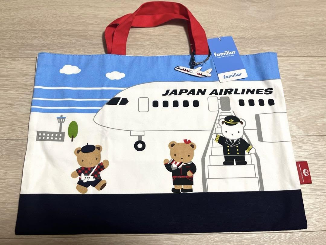 Amazon.co.jp: ファミリア JALコラボオリジナルレッスンバッグ 