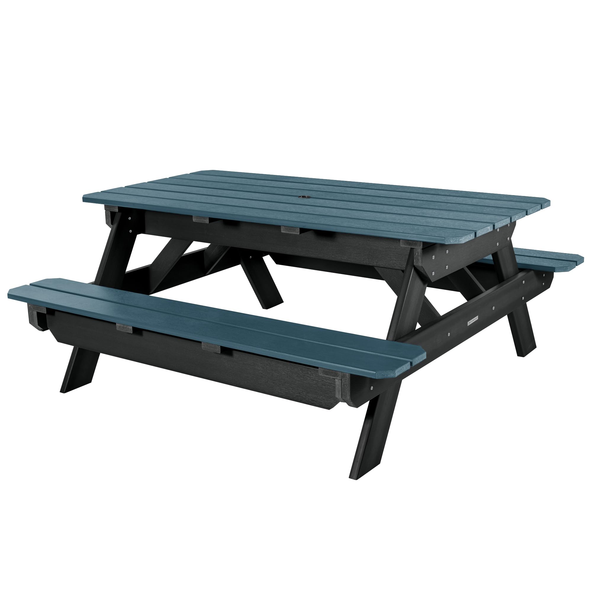Highwood Hometown Picnic Table, 6 Foot, Shale