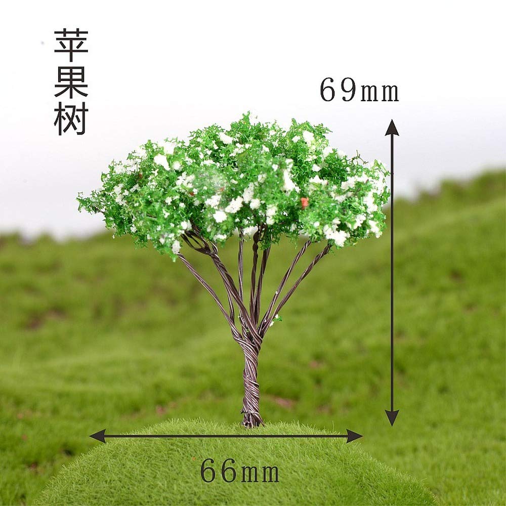 Arbres fruitiers Colonnaires - Lot de 8 arbres (2 cerisiers, 2 pommiers